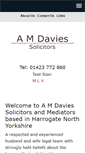 Mobile Screenshot of amdavies.co.uk